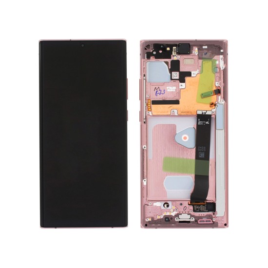 Touch+Display+Frame Samsung Galaxy Note 20 Ultra/N985/N986F with Camera Service Pack Bronze Touch+Display+Frame Samsung Galaxy Note 20 Ultra/N985/N986F with Camera Service Pack Bronze